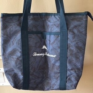 Tommy Bahama Blue Tote Cooler Bag